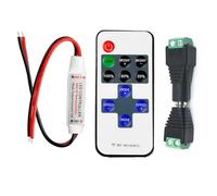 Taikuwu Controller striscia LED, dimmer, DC 5 V-24 V, 12 A, telecomando wireless, per SMD 5050 3528 2835 5630