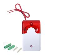 Taikuwu Sirena a sirene con segnale cieco cablato da 105 dB - Sistema di allarme per la casa (220, Volt)