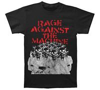 TAILAD Men's Rage Against The Machine Skeleton Heads T-Shirt