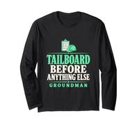 Tailboard Prima di Ogni Altra Cosa Groundman Tailboard Line Crew Maglia a Manica