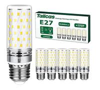 Tailcas Lampadine LED E27 12W 6 pezzi, 1000lm Mais Lampadina E27, Bianco Freddo 6000K, Equivalente 100W Lampada Alogena, Non Dimmerabile Nessun Sfarfallio Risparmio Energetico Lampade(Luce Fredda)