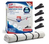 TAILI Borsa sottovuoto per Materasso, Extra Large, per Lo Spostamento e la conservazione, Riutilizzabile, salvaspazio, per Materasso, Piumino Super King Size, risparmia l'80% di Spazio in più, 230 x
