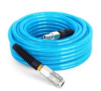 TAILONZ PNEUMATIC 1/4” x 15M Tubo aria in poliuretano, pressione massima di esercizio 1.5 MPA, composto da tubo in ottone e PU blu, facile da installare