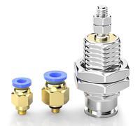 TAILONZ PNEUMATIC Alesaggio 10 mm Corsa 15 mm Cilindro ad ago a singolo effetto con filettatura esterna Microcilindro CJPB10-15