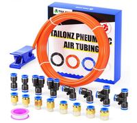 TAILONZ PNEUMATIC Arancione 8 mm o 5/16 OD 5 mm ID poliuretano PU tubo tubo Kit 10 metri 32,8ft