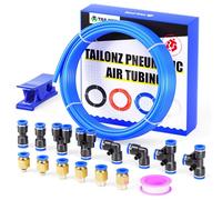 TAILONZ PNEUMATIC Blu 6 mm OD 4 mm ID poliuretano PU tubo flessibile aria Kit 10 metri 32,8ft