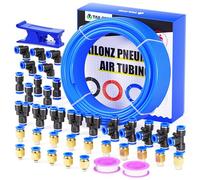 TAILONZ PNEUMATIC blu 6mm OD 4mm ID poliuretano PU tubo aria set 32 metri 100ft