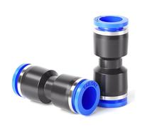 TAILONZ PNEUMATIC diritto 2 vie - Raccordi rapidi per tubi da 10 mm OD con chiusura a pressione PU-10 (confezione da 10)