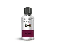 Tailored Paint Vernice lucida 2K Direct, codice colore RAL per legno, metallo, plastica, PVC, auto, moto, ciclomotori, scooter, trattori (flacone per ritocchi con pennello, RAL4004 viola viola)