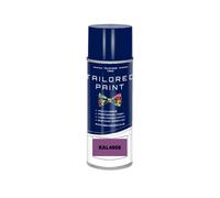 Tailored Paint Vernice lucida diretta 2K RAL codice colore per legno, metallo, plastica, PVC, auto, moto, scooter, trattore (vernice aerosol, RAL4008 Signal Violet)