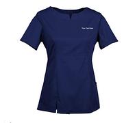 TAILOR'S Personalizzata Personalizzabile Ricamato Donna Tunica Sanitaria Casacca Ospedaliera Infermiera Dentista Badante Ospedale Laboratorio Uniforme