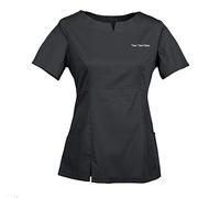 TAILOR'S Personalizzata Personalizzabile Ricamato Donna Tunica Sanitaria Casacca Ospedaliera Infermiera Dentista Badante Ospedale Laboratorio Uniforme