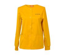 TAILOR'S Personalizzata Personalizzabile Ricamato Giacca Sanitaria da Lavoro da Donna Giacca Ospedaliera Termica da Donna Infermiera Dentista Badante Ospedale Laboratorio Uniforme