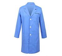 TAILOR'S Personalizzata Personalizzabile Ricamato Uomo Camice da Laboratorio Bianca Abbigliamento da Lavoro e Divise