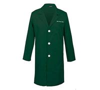 TAILOR'S Personalizzata Personalizzabile Ricamato Uomo Camice da Laboratorio Bianca Abbigliamento da Lavoro e Divise