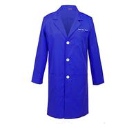 TAILOR'S Personalizzata Personalizzabile Ricamato Uomo Camice da Laboratorio Bianca Abbigliamento da Lavoro e Divise