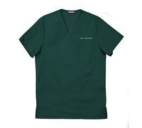 TAILOR'S Personalizzata Personalizzabile Ricamato Uomo Tunica Sanitaria Casacca Ospedaliera Infermiera Dentista Badante Ospedale Laboratorio Uniforme
