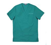 TAILOR'S Personalizzata Personalizzabile Ricamato Uomo Tunica Sanitaria Casacca Ospedaliera Infermiera Dentista Badante Ospedale Laboratorio Uniforme