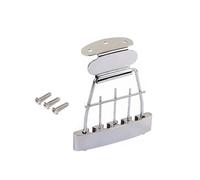 Tailpiece Cromato Regolabile per Basso Archtop a 4 Corde