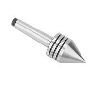 Tailstock Live Center HSS Alta Precisione, Resistente all'Usura 60 Gradi, MT2 Per Tornio - Supporto Robusto, Ideale per Accessori Tornio CNC e Lavorazioni di Precisione