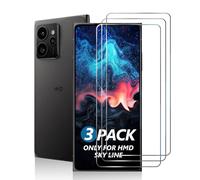 TailTech Pellicola proteggi schermo per HMD Skyline in vetro temperato, confezione da 3 pezzi, alta trasparenza, compatibile con custodie