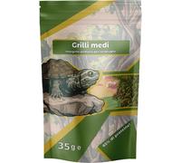TAILYBITE Grilli Medi Mangime Primario per Tartarughe 35G