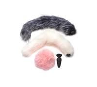 Tailz TAILZ - Plug Anale Snap-On con 3 Code Intercambiabili