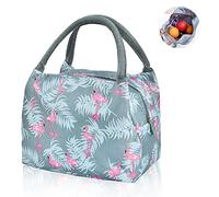 TaimeiMao Borsa termica da 6 l, borsa termica per il pranzo, mini borsa frigo, pieghevole, borsa da picnic, borsa per il pranzo, per il lavoro, la scuola e il viaggio, picnic