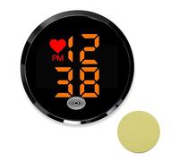 TaimeiMao Orologio da cruscotto per auto, orologio elettronico autoadesivo | per il cruscotto dell'auto, mini orologiodigitale per auto per veicoli, camion, camper e casa