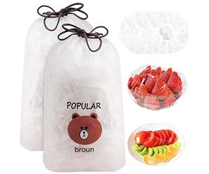 TaimeiMao Sacchetto per la conservazione del fresco, Sacchetti Plastica Elastici,sacchetti conservazione del fresco gli avanzi, sacchetti alimenti conservazione del fresco, riutilizzabili (200pcs)