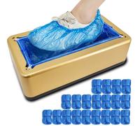 TAIMIKO Distributore automatico di copriscarpe portatile, con 200 coperture usa e getta antipolvere, impermeabili, per uso medico, casa, negozio, fabbrica, ufficio, riunioni di famiglia, celebrazioni