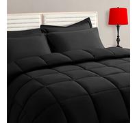 TAIMIT Set copripiumino per letto queen size, 7 pezzi, set di biancheria da letto per tutte le stagioni, morbido, trapuntato, caldo, soffice, reversibile, lenzuolo piatto, lenzuolo con angoli, 2