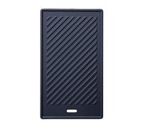 TAINO Black/Platinum Piastra reversibile in ghisa, accessorio universale per barbecue a gas