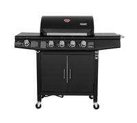 TAINO PRO Red 4+1 - Barbecue a Gas, con bruciatore in Acciaio Inox, Certificato TÜV, Colore: Nero