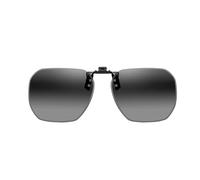 TAIOYHD Clip-on Polarizzate Flip-up da Uomo for Occhiali - Protezione Solare UV400, Lenti Polarizzate HD | for Guida e Uso All'aperto(JP008 mercury)