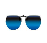 TAIOYHD Clip-on Polarizzate Flip-up da Uomo for Occhiali - Protezione Solare UV400, Lenti Polarizzate HD | for Guida e Uso All'aperto(JP007 blue)
