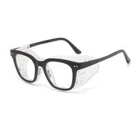 TAIOYHD Occhiali da Sole Anti-polline con Camera di Umidità for Uomo e Donna - Occhiali Anti-luce Blu, Antivento e Idratanti for Il Sollievo Degli Occhi Secchi, Silicone Ultra Morbido, Lenti Trasparen