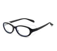 TAIOYHD Occhiali di sicurezza per bambini, occhiali di sicurezza anti saliva anti polline per ragazzi ragazze in silicone blu occhiali protettivi (colore: rosso)