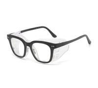 TAIOYHD Occhiali Idratanti for Il Sollievo Degli Occhi Secchi - Occhiali Protettivi Anti Luce Blu, Anti Polline, Anti Vento e Anti Polvere, Montatura Unisex di Grandi Dimensioni(Nero)