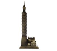 Taipei 101 Tower Building Architecture Modello Di Taiwan Desktop Ornament