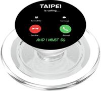 Taipei sta chiamando e devo andare a Taiwan in viaggio PopSockets PopGrip per MagSafe