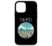 Taipei Taiwan scenario Art Deco Custodia per iPhone 12 mini