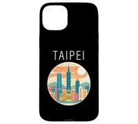 Taipei Taiwan scenario Art Deco Custodia per iPhone 15 Plus