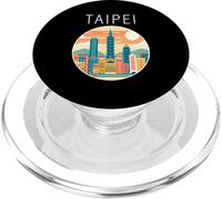 Taipei Taiwan scenario Art Deco PopSockets PopGrip per MagSafe