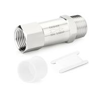 TAISHER 1 pezzi 304 Acciaio inox 3/8"BSP maschio x 3/8"BSP femmina Valvola di controllo, prevenzione del riflusso, valvole di controllo unidirezionali senza ritorno