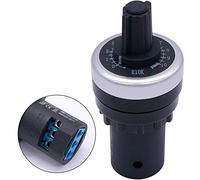 Taiss 1 pezzi LA42DWQ-22 22mm Potenziometro 10K Governatore Potenziometro rotativo Inverter Convertitore Resistenza a velocità variabile Potenziometro 10K