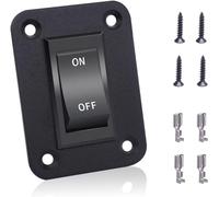 Taiss Interruttore On-Off 12V 20A 4 Pin DPST Interruttore A Bilanciere Pannello Interruttore Della Luce Camper Per Rimorchi Camper Barche Camper KCD2-7-201-B1-DZ