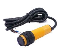 Taiss / M18 Raggi Infrarossi Riflessione Diffusa Interruttore Fotoelettrico Sensore Ottico Tre Linee 6-36VDC PNP NO Interruttore di Prossimità Distanza Induttiva 10 cm E3F-DS10P1