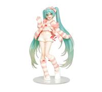 Taito Hatsune Miku Statuette PVC Costumes Roomwear Ver. Anime FIGURINA Nero