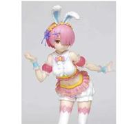 Taito Pvc Statue Re:Zero Rem Happy Easter Pink Ver. Pvc Precious Figure